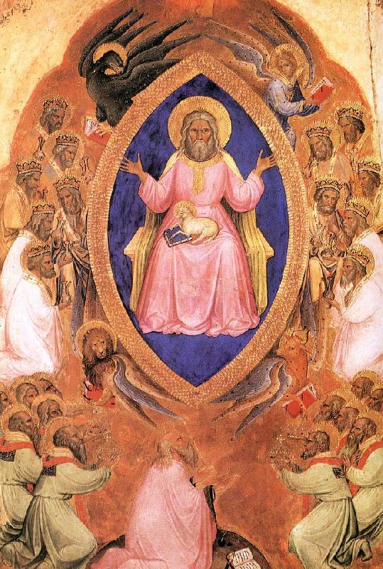 ALBEREGNO  Jacobello Vision of St. John the Evangelist oil painting image